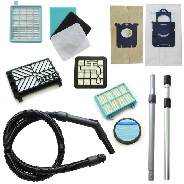 Customized Replacement Hepa Filter for Vacuum Cleaner Philipss Hepa Filter Hose Pipe Tube Dust Fabric Bag Spare Parts Accessory