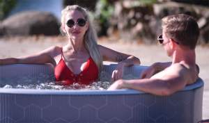 Nouveau design Dropstitch <span class=keywords><strong>Led</strong></span> Lights Round <span class=keywords><strong>Spa</strong></span> Pool Outdoor Indoor <span class=keywords><strong>Gonflable</strong></span> Hot Tubs <span class=keywords><strong>Spa</strong></span> Tub pour 4-6 personnes - Product Image 5