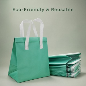 Sac de livraison alimentaire isotherme réutilisable en non-tissé, personnalisé avec logo, étanche et robuste, pour gâteaux, lait et restaurants (vente en gros) - Product Image 1