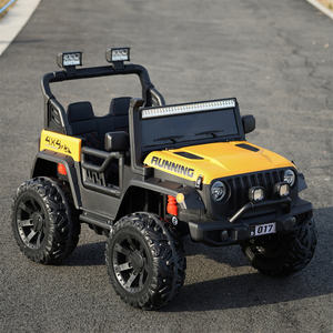 Yeni 12V pil çocuk elektrikli binmek-uzaktan kumanda ile araba 4 tekerlekler iki koltuk plastik 2 ila 4 yıl - Product Image 4