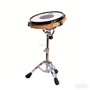 Wood Drum <strong>Pad</strong> Set NEW 12 Inch <strong>Practice</strong> <strong>Pad</strong> - Product Image 6