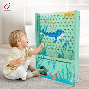 Gioco Educativo Montessori in Legno per Bambini, Macchina Acchiappa Palle, Giocattolo Educativo per Bambini - Product Image 3