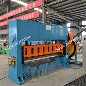Máquina de Fabricación de Malla Metálica Expandida de Hierro de Alta Productividad Controlada por PLC <span class=keywords><strong>SADE</strong></span> JQ25-25 de Buena Calidad - Product Image 4