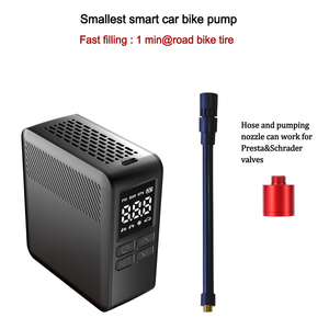 Bomba de Aire Eléctrica Inalámbrica para Bicicleta, 150 PSI, Inflador Rápido de Neumáticos, Mini Bomba Eléctrica con Batería Duradera - Product Image 1