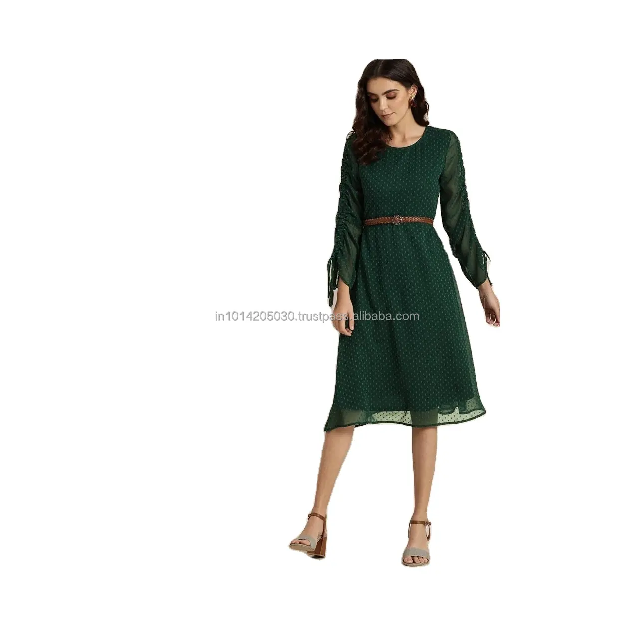 High on Demand Western Wear Damen Tunika Casual Sommerkleid für den täglichen Gebrauch vom indischen Exporteur