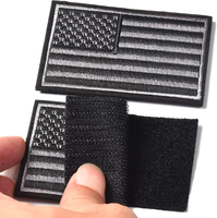 Ensemble de patchs de drapeaux assortis, patchs brodés multi-pays, appliques tactiques à coudre pour uniforme, veste