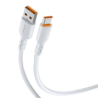 Cable de Datos USB-C Tipo A a Tipo C 3A de Último Diseño, Conductor de Cobre Estañado para Computadora, Teléfono Móvil, Laptop, Banco de Energía, Auriculares