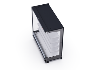 Réfrigérateur vertical multi-étagères à refroidissement ouvert avec système de refroidissement à distance pour l'affichage en magasin de proximité et d'épicerie - Product Image 3