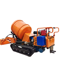 Mini mélangeur portable à béton, 1.2 m3, nouveau Design, camion mélangeur de béton à chargement automatique de haute qualité en vente