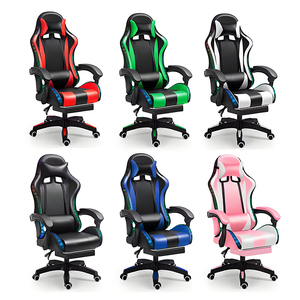 Benutzer definierte moderne PU-Leder bequeme hochwertige ergonomische billigste lila Gaming-Stuhl - Product Image 4