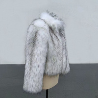 Vêtements pour femmes grande taille Manteau en fausse fourrure de raton laveur de haute qualité Vêtements pour femmes Manteau d'hiver en fausse fourrure