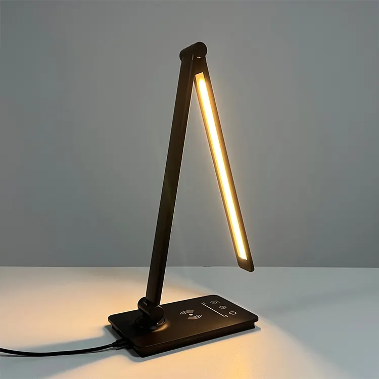 Mini lámpara de escritorio Led plegable con forma de perro creativo, DIY pequeñas lámparas de mesa, lámpara bonita de minería moderna de plástico, Mini luz de noche para bebé