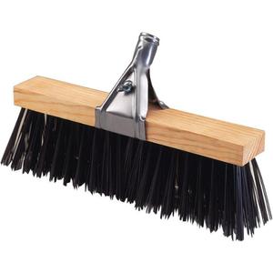 Testa di scopa da 40 cm con morsetto e blocco in legno per la pulizia dei pavimenti - Product Image 1