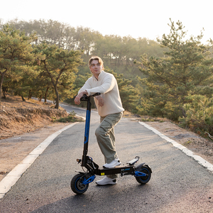 สกู๊ตเตอร์ไฟฟ้าพับได้สำหรับผู้ใหญ่รุ่นใหม่ U1 PRO 500W แบตเตอรี่ลิเธียม EU ระยะทาง 60-80 กม. กันน้ำ โครงสร้างอลูมิเนียมอัลลอย ควบคุมผ่านแอป - Product Image 1