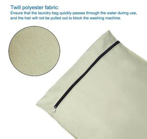Sac de lavage pour animaux de compagnie, sac pour lave-linge, sac de lavage pour chiens et chats pour serviettes, couvertures, jouets, beige - Product Image 4