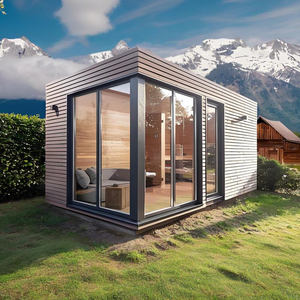 Sauna Esterna Tradizionale di Lusso in Legno Massiccio con Infrarossi 6kw per 2 3 4 6 Persone per Uso Invernale - Product Image 2