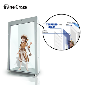 Ai Holographic màn hình cảm ứng kỹ thuật số con người công nghệ 86-inch 4K Holographic kiosk Naked-Eye 3D hoạt hình thiết bị quảng cáo - Product Image 5