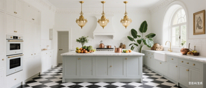 SANTOPOVA Armoires de cuisine modernes personnalisées, armoires intégrées pour cuisinière, comptoirs intégrés, vente en gros pour l'exportation - Product Image 4