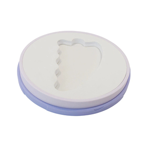 Boîte de rangement en silicone de qualité alimentaire personnalisée avec mousse EVA, étanche et écologique, pour outil de massage facial/oculaire, idéale comme cadeau - Product Image 3