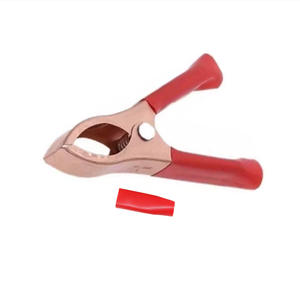 Pinces crocodiles plaquées cuivre 70 mm 30 A pour batterie de voiture – Pinces de protection durables - Product Image 4