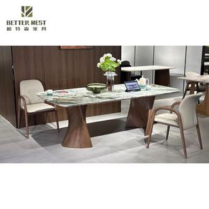 DOJII quarzo <span class=keywords><strong>tavolo</strong></span> da pranzo 5 pezzi sala da pranzo nuova struttura in alluminio classico mobili <span class=keywords><strong>grigio</strong></span> <span class=keywords><strong>bianco</strong></span> sedia <span class=keywords><strong>tavolo</strong></span> da pranzo - Product Image 1