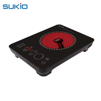 Vente d'usine Table de cuisson à induction en céramique portable 2000W 220V Cuisinière à induction à domicile