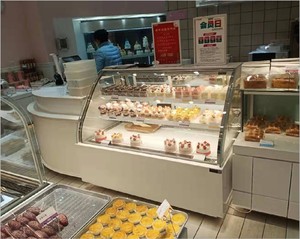 Réfrigérateur portable BREVIT à affichage ouvert pour sandwichs, avec éclairage LED, refroidisseur de <span class=keywords><strong>boulangerie</strong></span> à compresseur, réfrigérateur prêt-à-emporter - Product Image 4