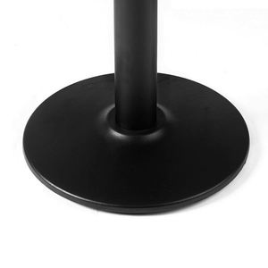 Industrial <b>Cast</b> Iron Dining Pedestal Table Base Modern Kitchen Hotel Outdoor Furniture Leg Black <b>Powder</b> Coated - Product Image 4
