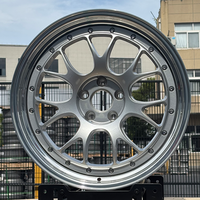Rines Forjados Ligeros Estilo LMR de 19 y 20 Pulgadas, Diseño de Malla 5*112, Cóncavos Profundos, para Autos M2 G87, M3 G80, M4 G82, F3x, G2x