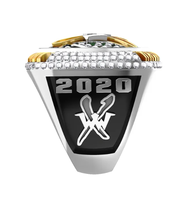 Bague de championnat sportive personnalisée en alliage de haute qualité - Football, basketball, hockey sur glace, bague trophée de ligue