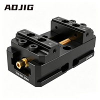 Zero Point Prince Heavy Duty 4/5 Axis Machining Center Fixture CV15075 Zero Point Manual Vise Quick Change Workholding.
