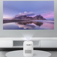 Projecteur DLP portable populaire Xming Q1 SE, mini-projecteur LCD extérieur Full HD 1080P LED 250 Lumens à courte focale pour la maison