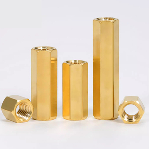 Elementi di fissaggio elettrici a esagono meccanico M2.5 maschio femmina in ottone filettato esagonale distanziatore - Product Image 3