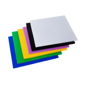 Corrugated Plastic 4mm 5mm 6mm Corflute / Corex Panels /Black 48 x 96 Sheets Price