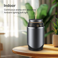 Diffuseur de parfum électronique USB de type C, diffuseur de parfum intelligent pour voiture, en alliage d'aluminium de luxe, 5 ml/10 ml/15 ml, chargeur USB, 2000 mAh