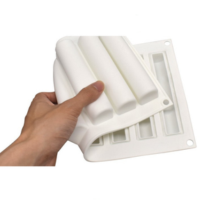 Molde de silicona antiadherente para pastel de Mousse de 8 cavidades, molde para hornear postre francés Flexible 3D, utensilios para hornear interesantes DIY - Product Image 5