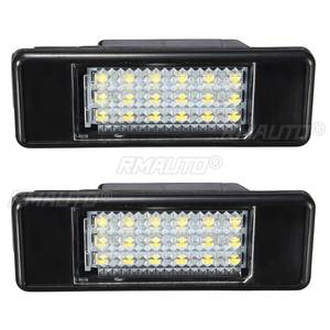 2x Feux de plaque d'immatriculation arrière de voiture 18 LED SMD 6000K pour Peugeot 106 207 307 308 406 407 pour CITROEN C3 C4 C5 C6 C8 - Product Image 3