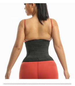 Custom Compressão Neoprene Sweat Belt Fitness Cintura Suporte Trimmer <span class=keywords><strong>Tummy</strong></span> Control Trainer Shaper Proteção Cintura das Mulheres - Product Image 4