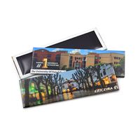 Souvenir de voyage Dubaï Émirats Arabes Unis Chameau du désert Thème Burj Khalifa Aimant de réfrigérateur personnalisé en étain durable pour les boutiques de cadeaux touristiques