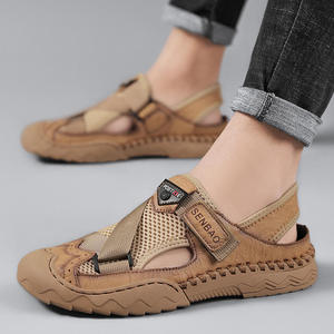 <span class=keywords><strong>Sandales</strong></span> de haute qualité pour hommes, avec semelle extérieure en caoutchouc pour l'extérieur, design <span class=keywords><strong>pieds</strong></span> <span class=keywords><strong>nus</strong></span>, dernière collection 2026 - Product Image 3