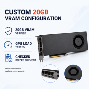 Tarjeta de Video para PC RTX 3080 20GB GDDR6X 320 Bit en Stock, Interfaz PCIe, GPU de Alto Rendimiento para Juegos, Inferencia de IA y Renderizado - Product Image 3
