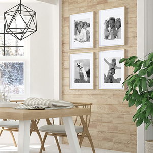 Khung Ảnh 11X14 Inch Gói 4 Mảnh Trong Kính Nhựa MDF Khung Màu Hạt Gỗ NÔNG - Product Image 5