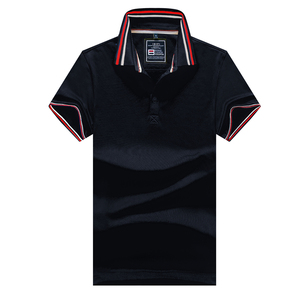 Custom Embroidered Logo Solid Formal for Shirt Cotton Polyester <b>Blend</b> Breathable High Quality Bulk Golf ODM Unisex Men - Product Image 2