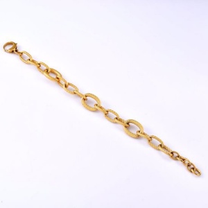 Fashion Ins Jewelry Women Gold Chains Rolo Paperclips Chunky Chain <b>Bracelet</b> Stainless Steel Charm <b>Bracelets</b> Microfiber <b>Leather</b> - Product Image 6