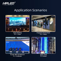 MPED Indoor Festinstallierte LED-Anzeige mit Automatischer Datenkalibrierung P1.53 P1.86 P2 P2.5 Hochauflösendes Vollständig Versiegeltes Modul LED-Bildschirm