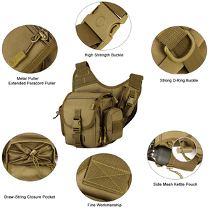 Protector Plus Petit Sacoche Tactique Camouflage Extérieur Bandoulière pour <span class=keywords><strong>Homme</strong></span> en Polyester pour la Photographie et la Moto - Product Image 3