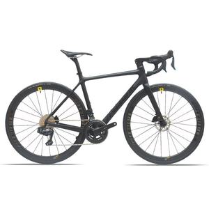 Lightweight 24 Speed Road Bike Carbon Frame Integrated Hydraulic Disc Foldable Electronic Gearshift Adult <b>Cycling</b> ZXC-259 24-spe - Product Image 2