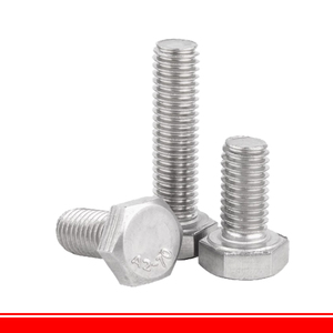 Bán buôn din933 304 thép không gỉ trái-tay chủ đề lục giác Bolt M6 M8 Metric hệ thống Hex đầu đảo ngược chủ đề vít trong kho - Product Image 4