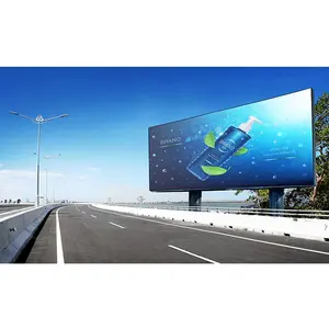 3x3m wasserdichter IP65-Außenwerbung mit hoher Helligkeit Digital Signage und LED-Videobild schirm