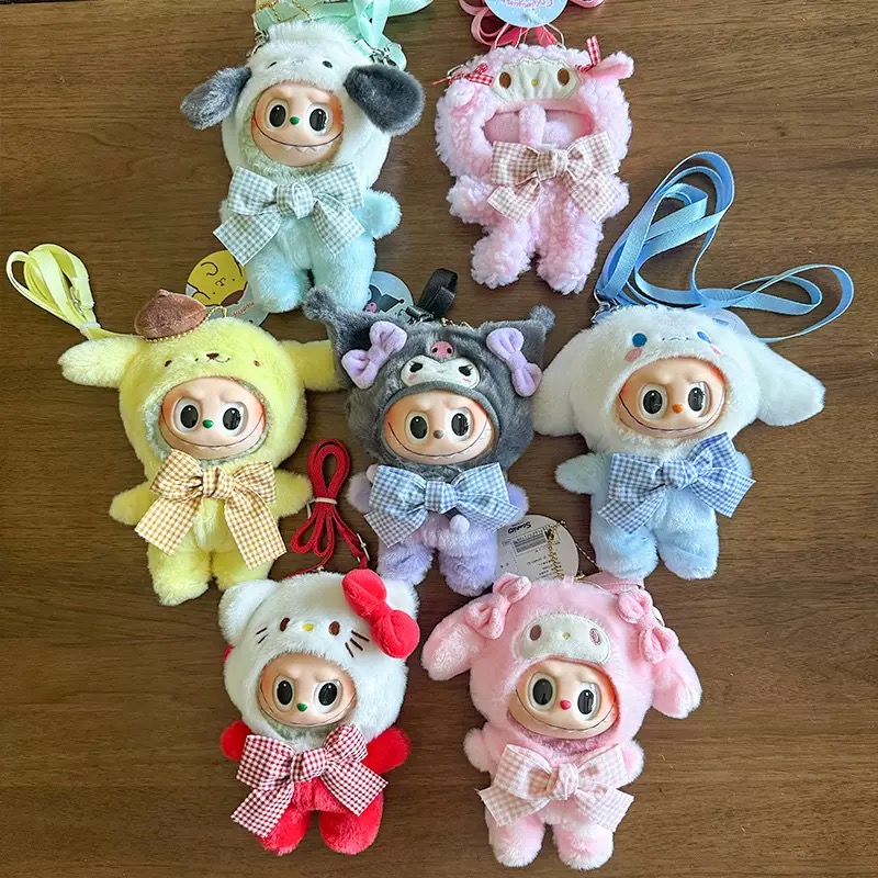 【新品未開封】labubu THE MONSTERS DRESS ぬいぐるみ POPMART LABUBU THE MONSTERS-DRESS BE LATTE Vinyl Plush Doll